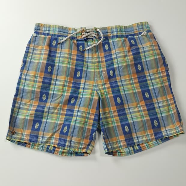 CJ555 XL 폴로 마드라스 멀티컬러 스윔팬츠 반바지