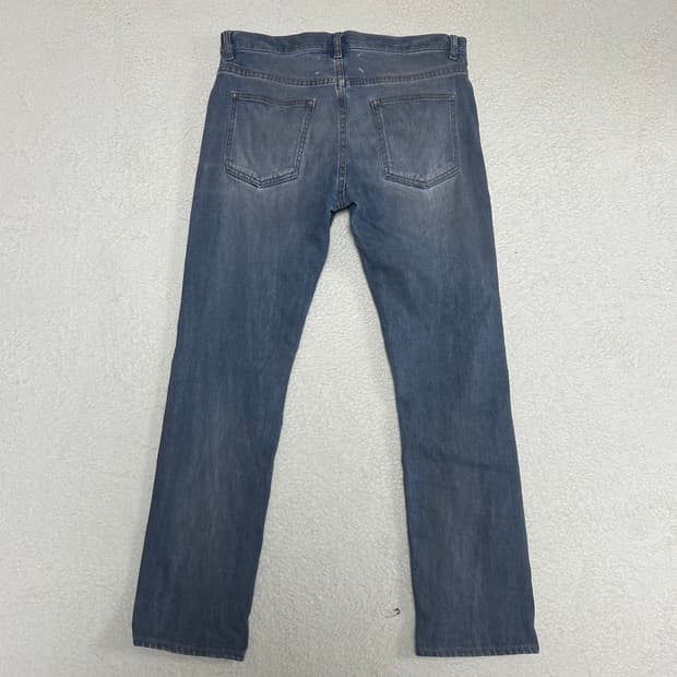 Maison margiela 16aw mid blue denim