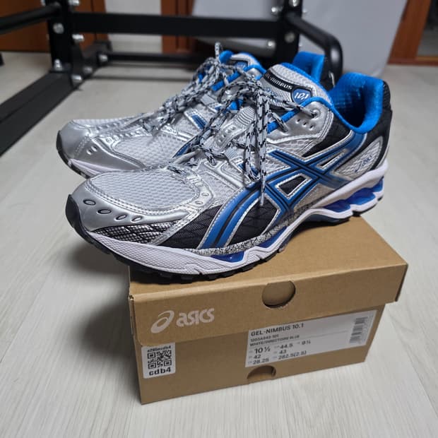 282.5 아식스 젤님버스 10.1 블루