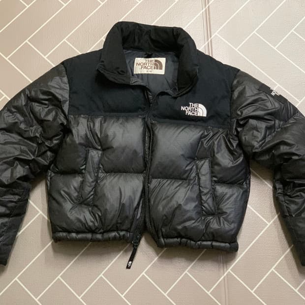 노스페이스 크롭 눕시 s