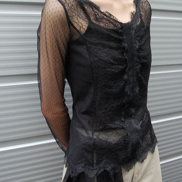 Hiroko koshino premier lace top