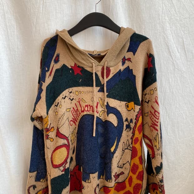 T'S COLLECTION 유니크 후드 니트(M-L)