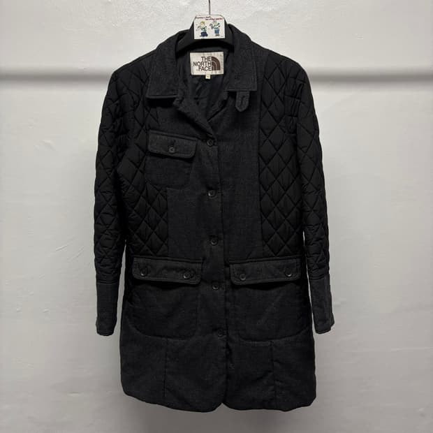 노스페이스 퀄팅 코트