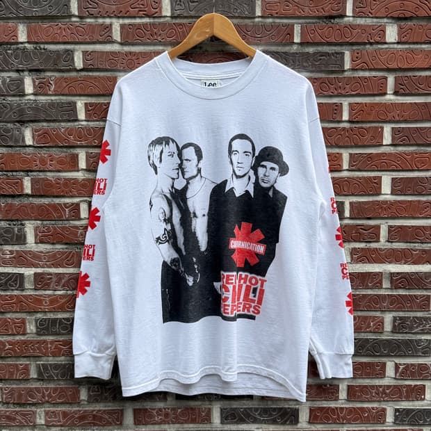 레드핫칠리페퍼스 RHCP 2000‘s 빈티지 투어 롱슬리브 티셔츠