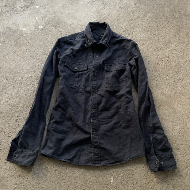 black denim shirts jacket