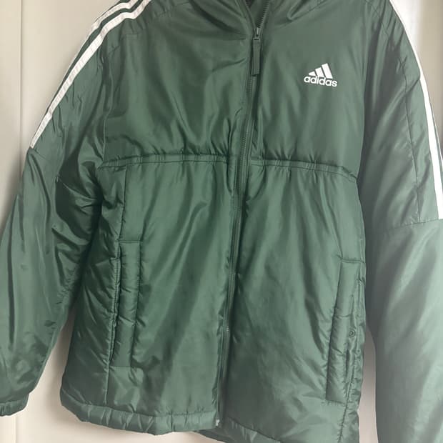 아이다스 빈티지 경량패딩