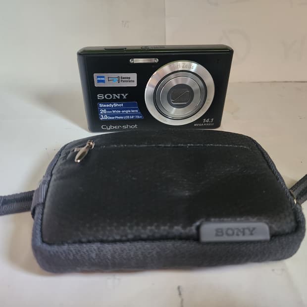 소니 DSC-W550 블랙 카메라