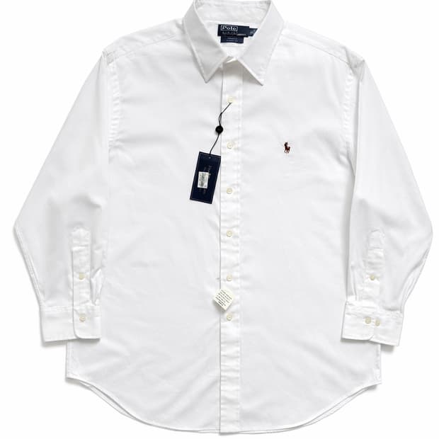 90s 폴로 랄프로렌 화이트 드레스 셔츠 17.5(108~110)