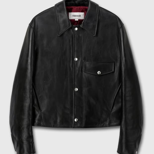 토니웩 레더 자켓