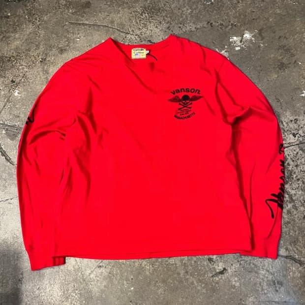 VANSON LEATHERS LONGSLEEVE