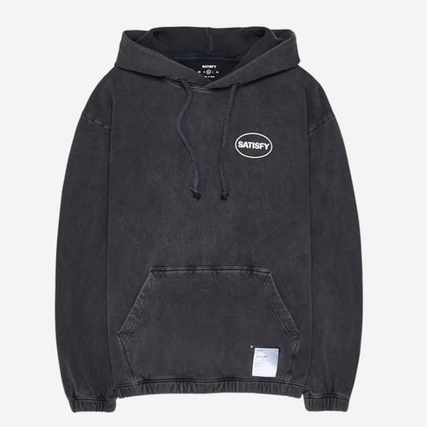 [L] Satisfy Softcell Hoodie Aged Black