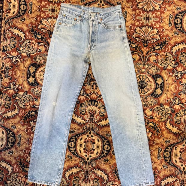 빈티지 리바이스 501 데님 27"(25~26추천) (468)