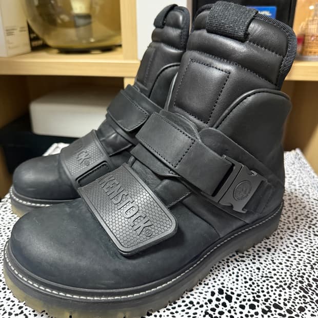 릭오웬스 버켄스탁 콜라보 부츠