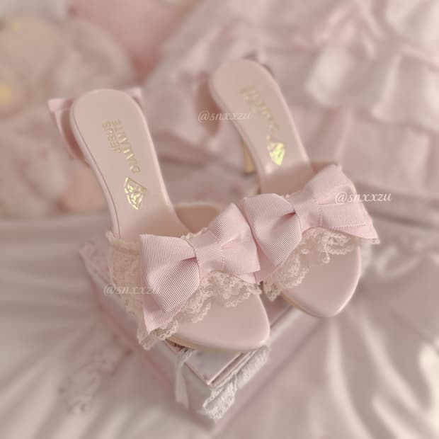 지저스디아망떼 핀터깔 핑크 구두힐 리즈리사 라떼갸루 히메카지 대장 빈티지