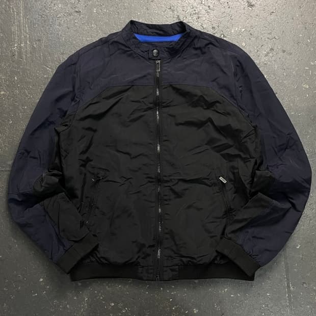 100 캘빈클라인 나일론 블루종 자켓