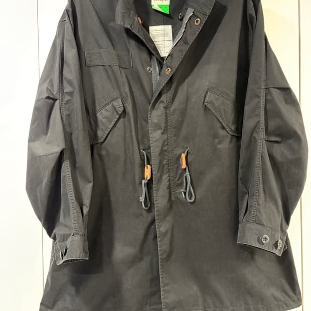 khakis M65 C.W PARKA(BLACK)