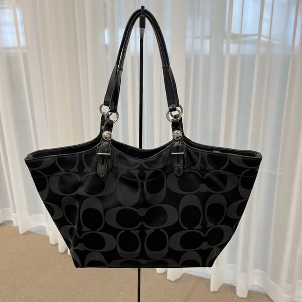 Coach Black Big Bag