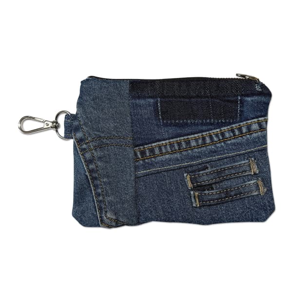 데님 핸드메이드 업사이클 파우치
