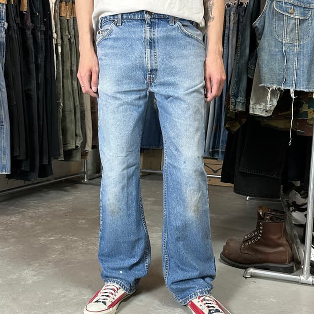 90's USA Made 빈티지 리바이스 517 오렌지탭