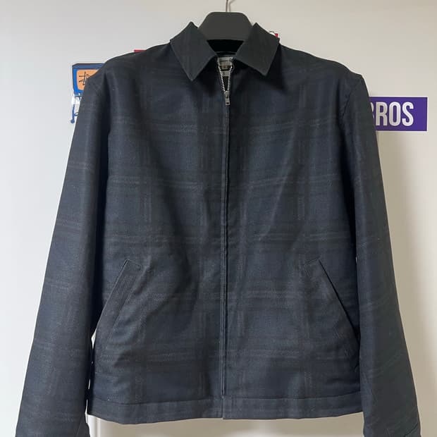 [S] 꼼데가르송 셔츠 집업 블루종
