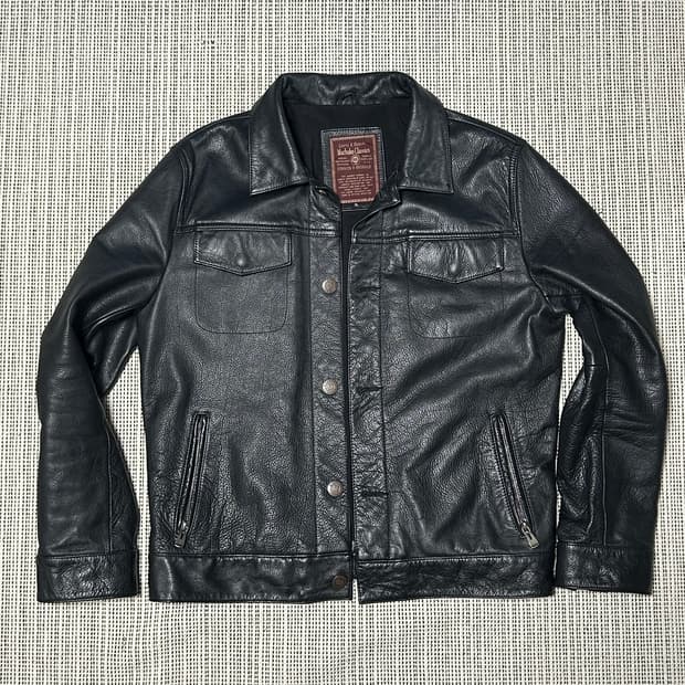 Vintage leather 빈티지 레더 자켓