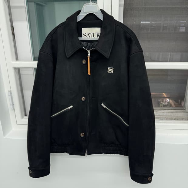 세터 스웨이드 자켓