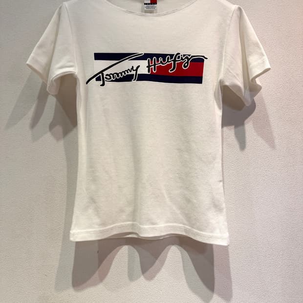 Tommy Jeans Logo White T (Made In U.S.A)
