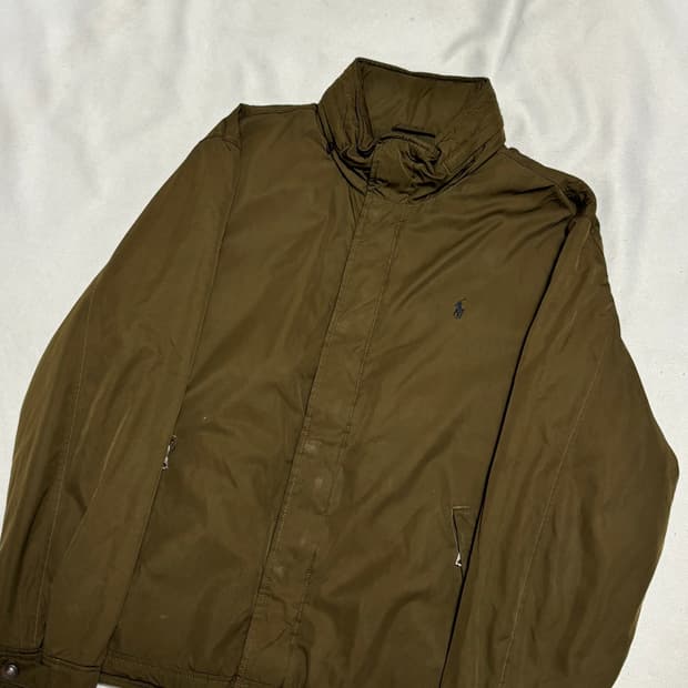 XL 폴로랄프로렌 올리브 카키 해링턴 점퍼 