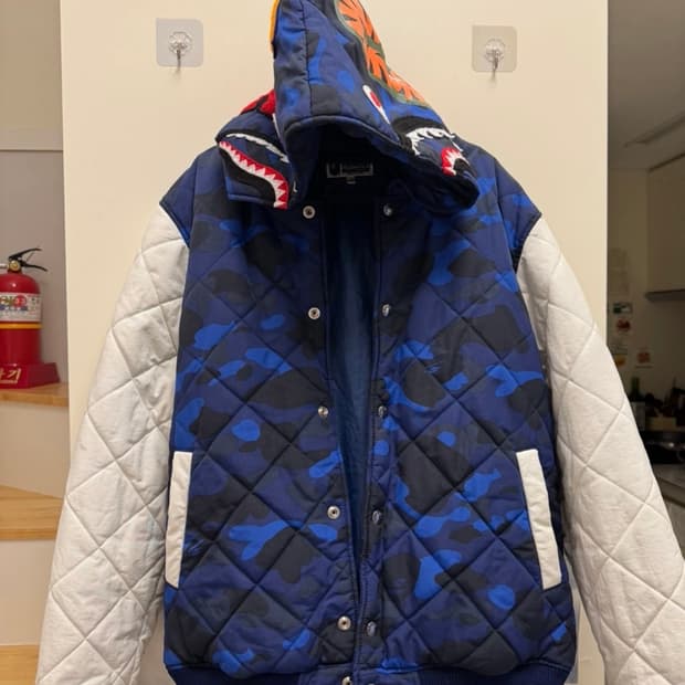 베이프 정품 패딩자켓 XL