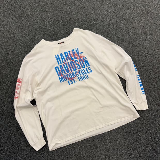 할리데이비슨 빈티지 PENSACOLA,FL 롱슬리브