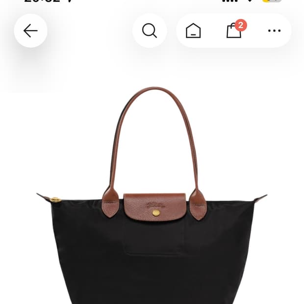 롱샴 토트백 M 새상품 정품