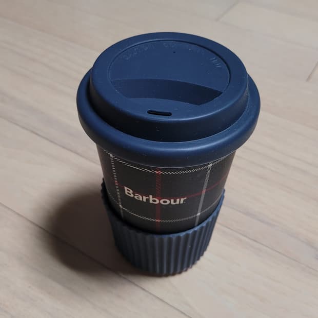 바버(Barbour)  휴대컵 텀블러