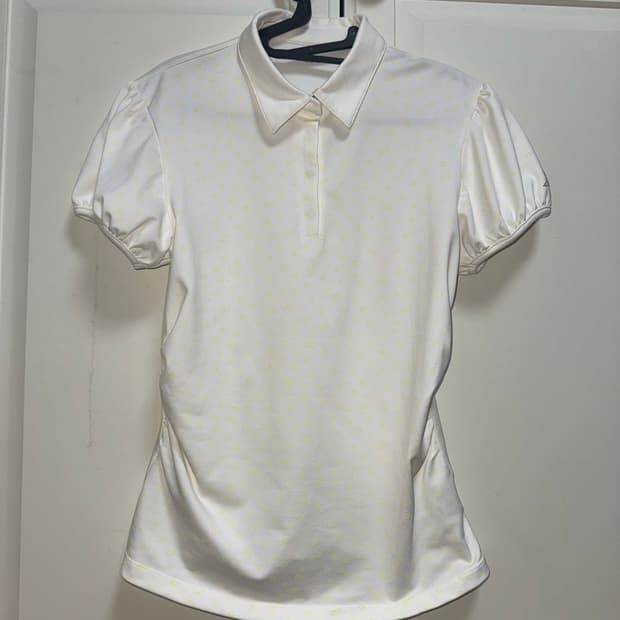 카파 빈티지 퍼프 소매 반팔 티셔츠