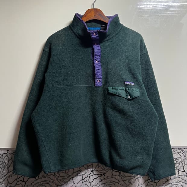 빈티지 파타고니아 다크그린 신칠라