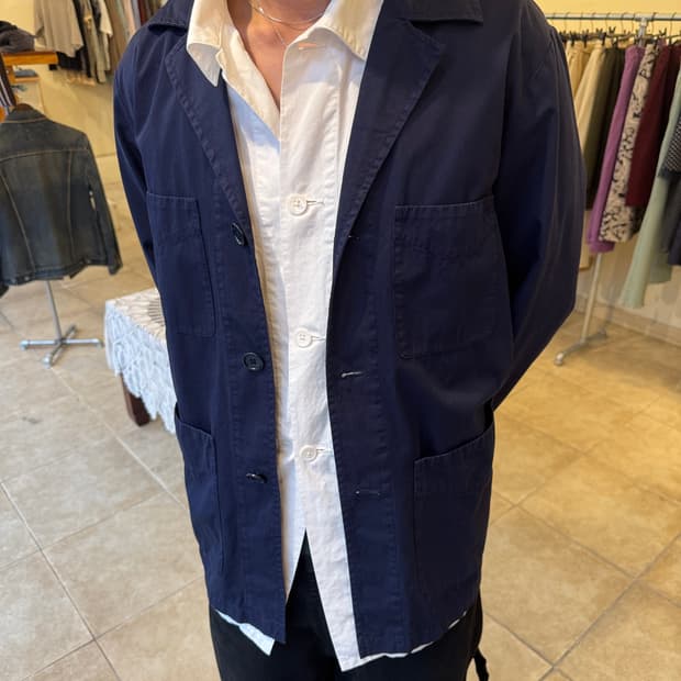 Aspesi Navy Work Jacket