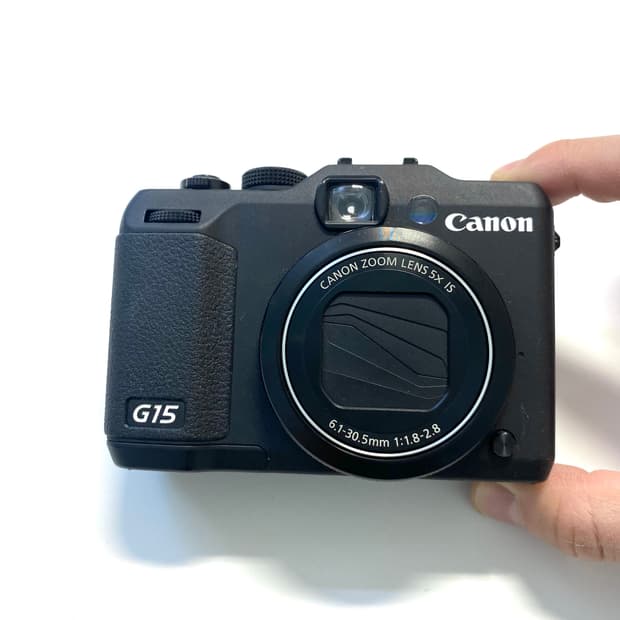 캐논 파워샷 G15 디지털 카메라