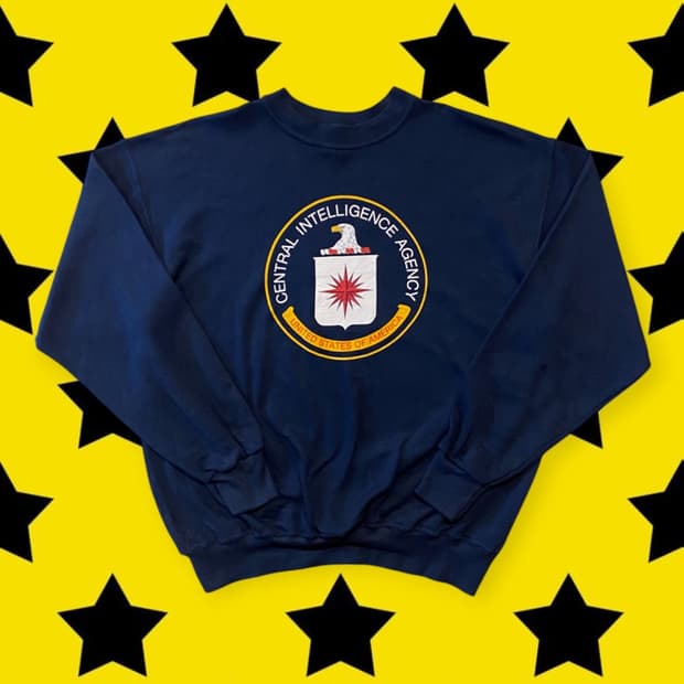 CIA 스웻셔츠 Made in USA, 50 / 50 (Man XL) A