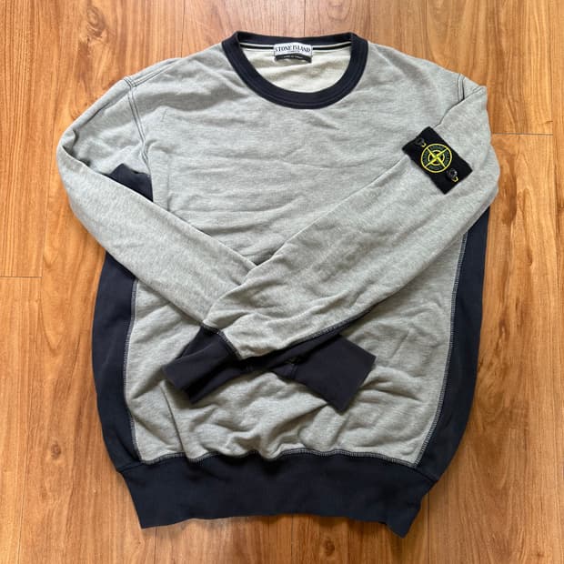 90S 스톤아일랜드 아카이브 가먼트다잉 맨투맨