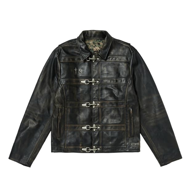 Thug Club Bio Soldier Leather Jacket 2