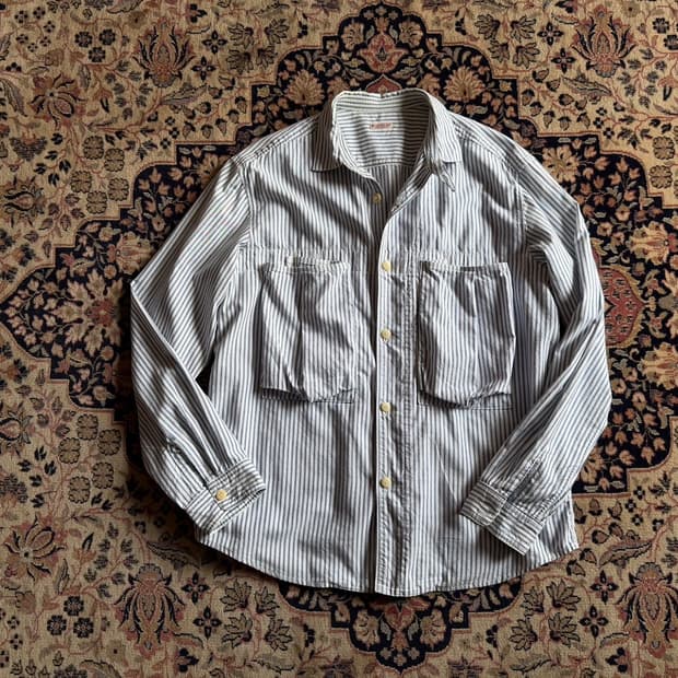 캐피탈 셔츠 자켓 셔켓 100