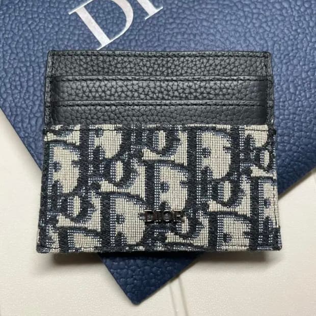 [정품/OS] 디올 오블리크 카드지갑 