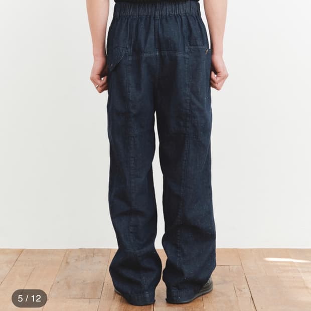 Amaiyuutsu Nep Denim Wide Pants_2size