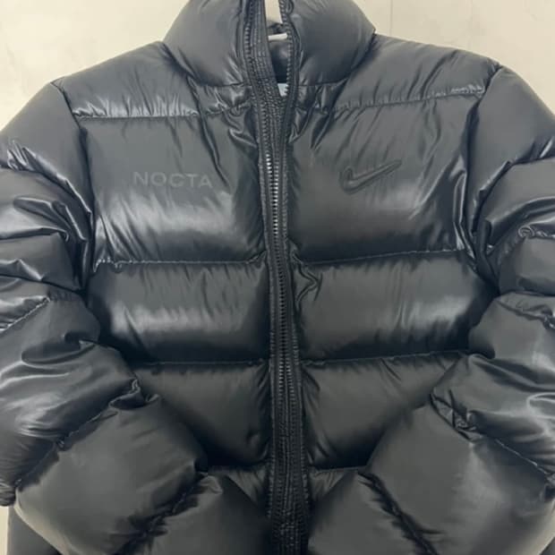 나이키 드레이크 녹타 패딩점퍼 