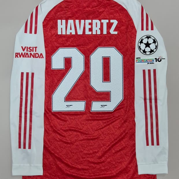 25-26 아스날 홈 카이 하베르츠 긴팔 유니폼 XL