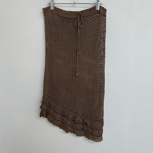 net layered skirt