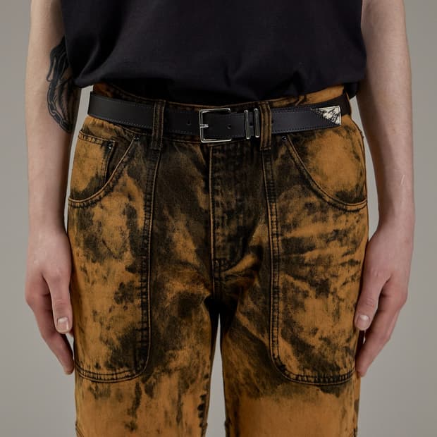 메종미네드 체다 오렌지 커브 데님팬츠 50