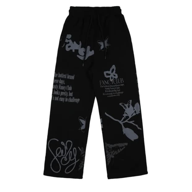 익세시브 조거 팬츠 (BLACK) / 팬시클럽