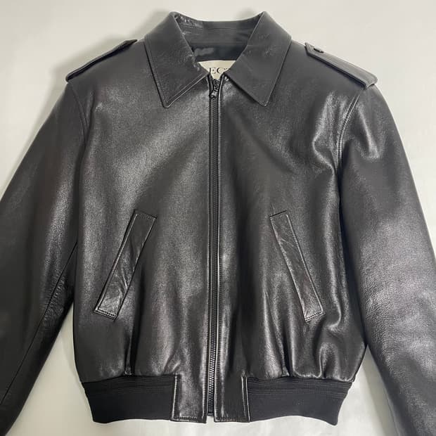 렉토 에폴렛 레더 자켓