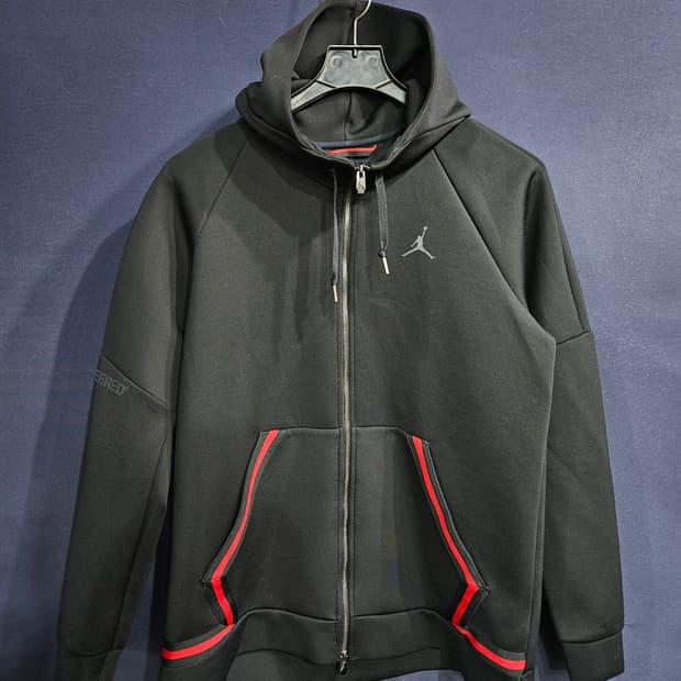에어 조던 블랙컬러 남성 105~110 후드집업 자켓 