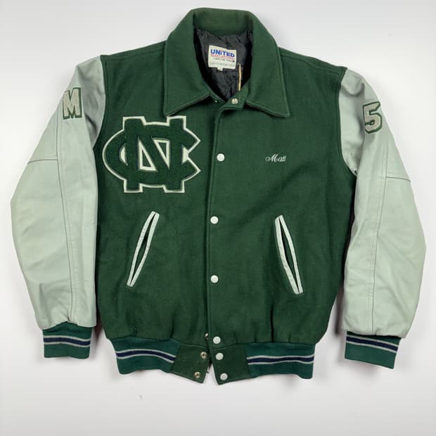 USA 바시티 자켓